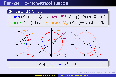 funkciegoniometricke