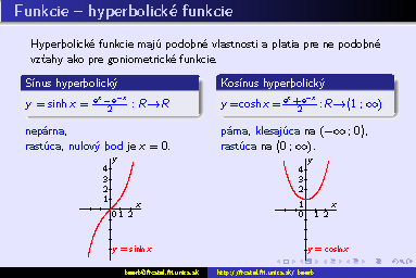 funkciesinuskosinushyp