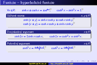 funkciesinuskosinushyp